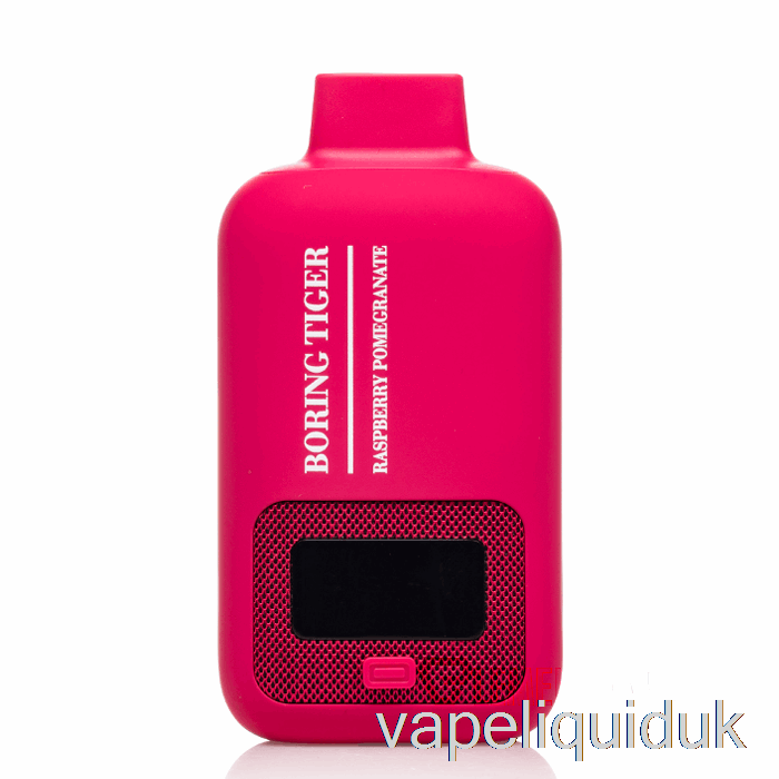 LUFFBAR Boring Tiger 25000 Disposable Raspberry Pomegranate Vape Juice